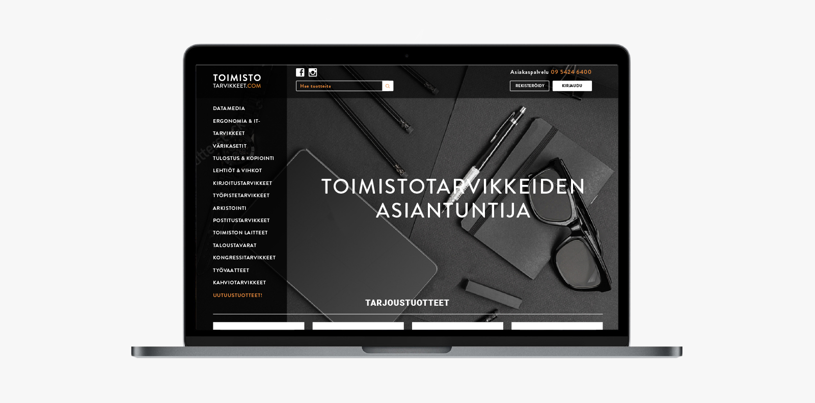 verkkokaupan käyttöliittymäsuunnittelu